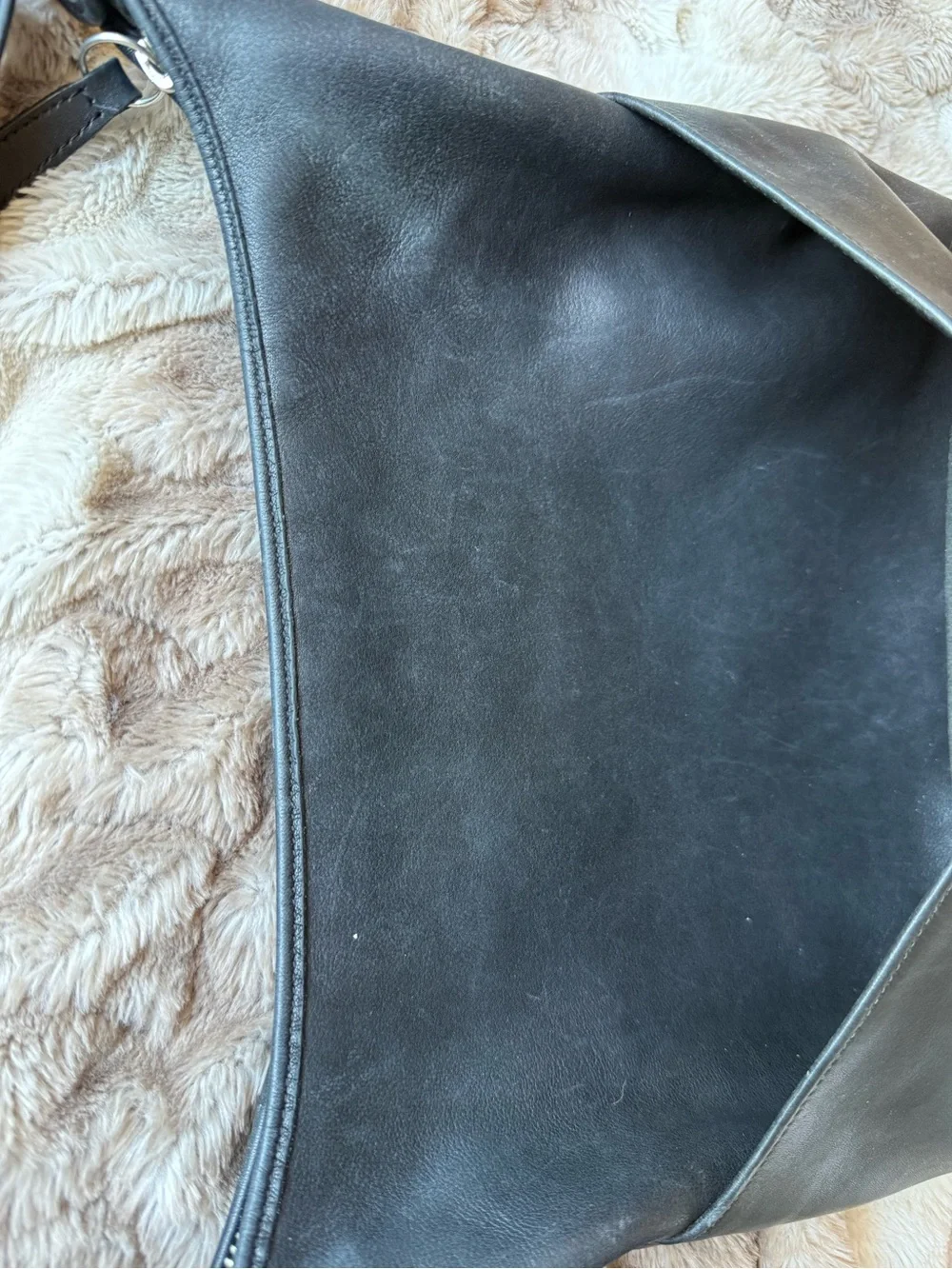 Coach Black Leather Shoulder Bag - Picture 8 of 14